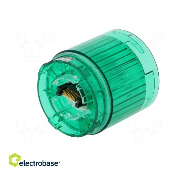 Signaller: lighting | LED | green | 24VDC | IP65 | Ø50x50mm | LR5 image 2