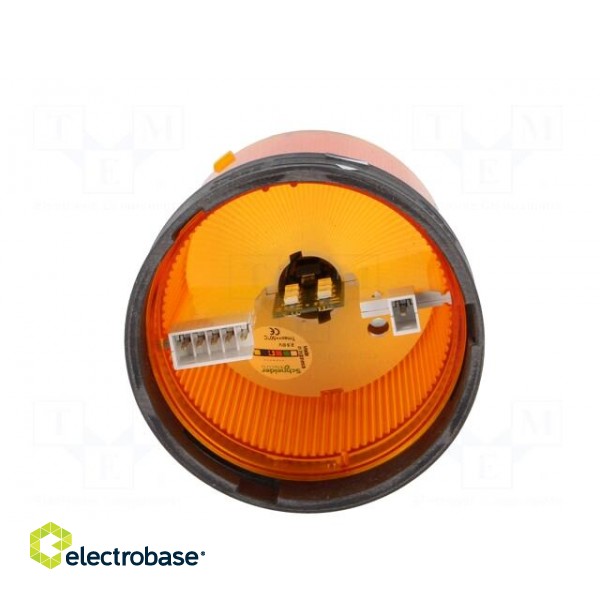 Signaller: lighting | LED | orange | Usup: 230VAC | IP65 | Ø70mm фото 5