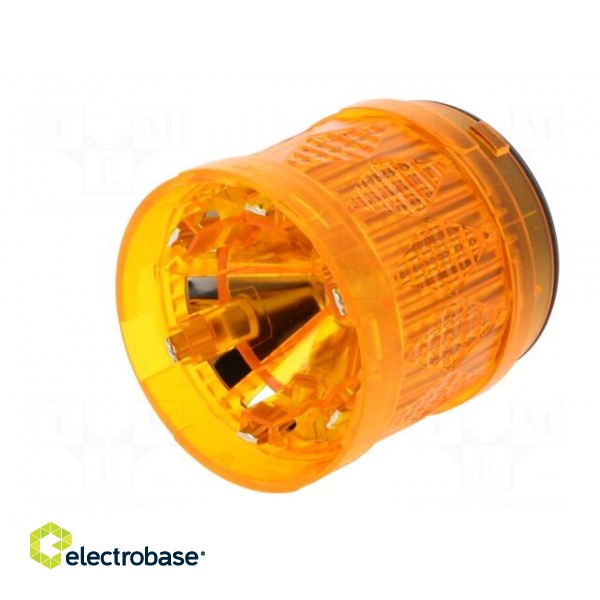 Signaller: lighting | LED | orange | Usup: 24VDC | Usup: 24VAC | IP65 image 6