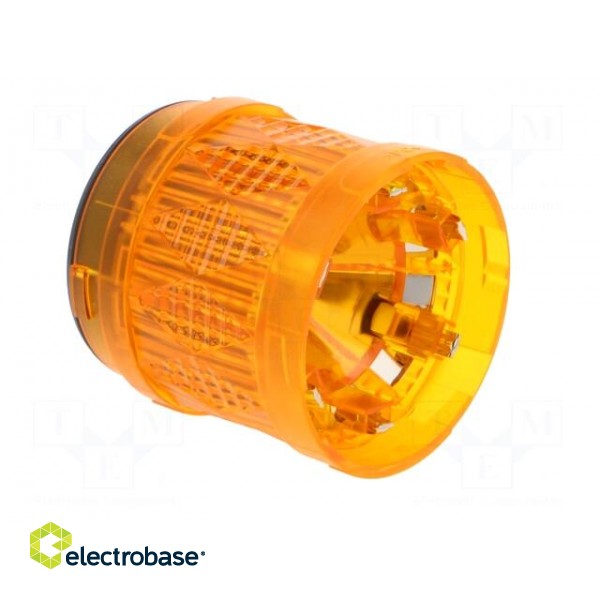 Signaller: lighting | LED | orange | Usup: 24VDC | Usup: 24VAC | IP65 image 4