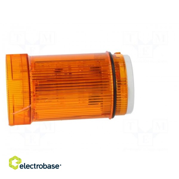 Signaller: lighting | LED | orange | 24VDC | 24VAC | IP66 | Ø40x77mm image 7
