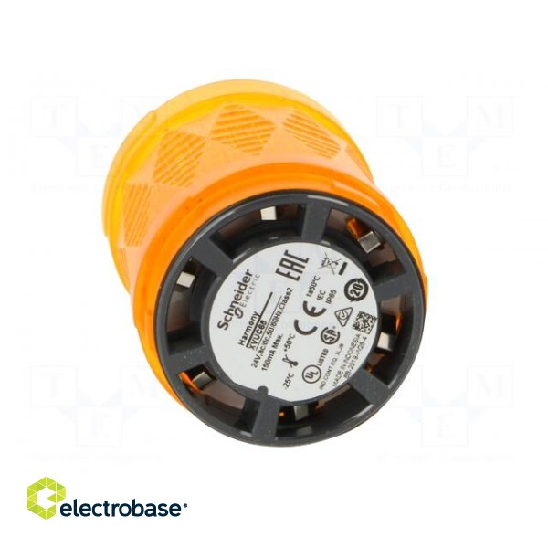 Signaller: lighting | LED | orange | Usup: 24VDC | Usup: 24VAC | IP65 фото 9