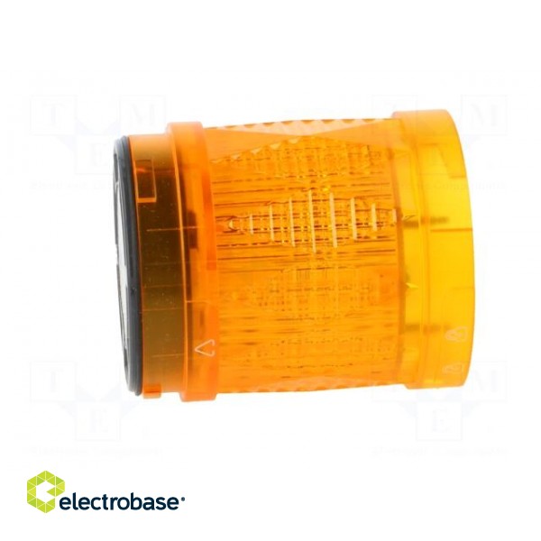 Signaller: lighting | LED | orange | 24VDC | 24VAC | IP65 | Ø60mm image 3
