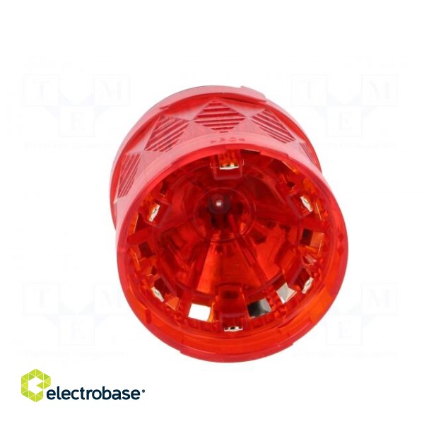 Signaller: lighting | LED | red | 24VDC | 24VAC | IP65 | Ø60mm | -25÷50°C image 5