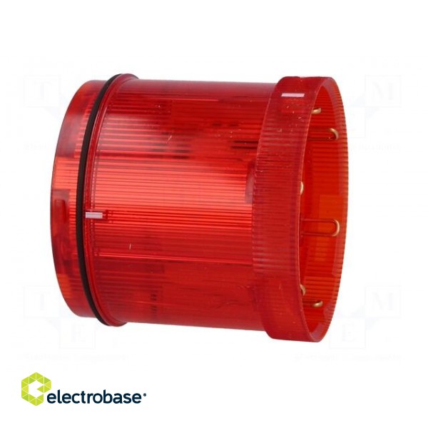Signaller: lighting | LED | red | Usup: 24VDC | Usup: 24VAC | IP65 image 5