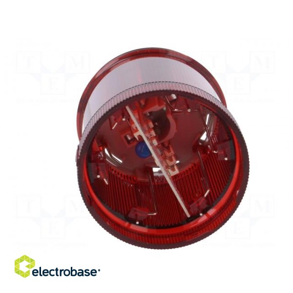 Signaller: lighting | LED | red | 24VDC | 24VAC | IP66 | Ø73x76mm image 5