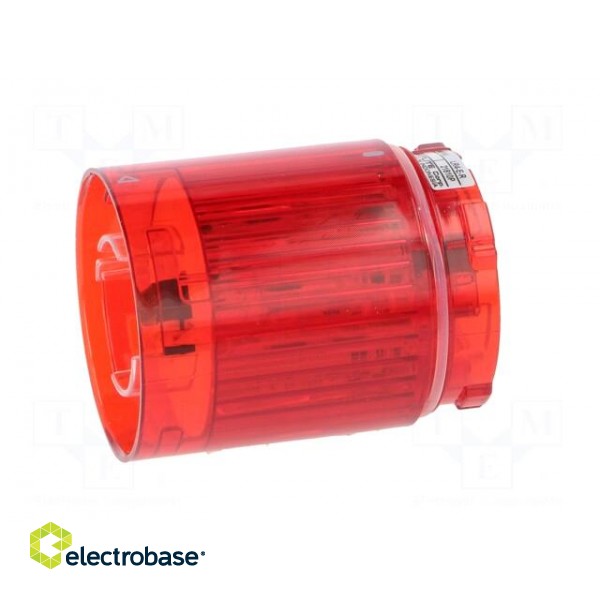 Signaller: lighting | LED | red | 24VDC | IP65 | Ø40x50mm | LR | -20÷50°C image 7