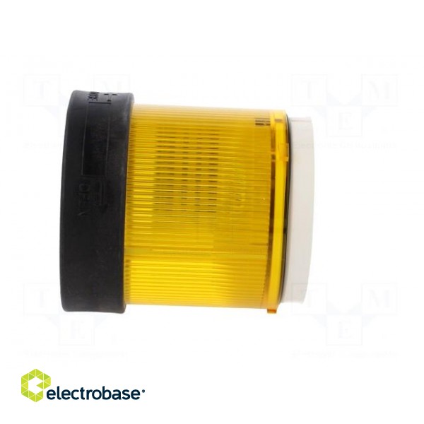 Signaller: lighting | LED | yellow | 24VDC | 24VAC | IP65 | Ø70mm фото 7