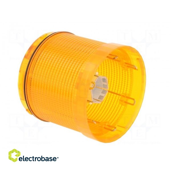 Signaller: lighting | LED | yellow | 24VDC | 24VAC | IP65 | Ø70x65.5mm image 4