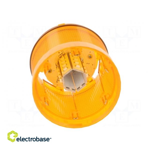 Signaller: lighting | LED | yellow | Usup: 24VDC | Usup: 24VAC | IP65 image 5