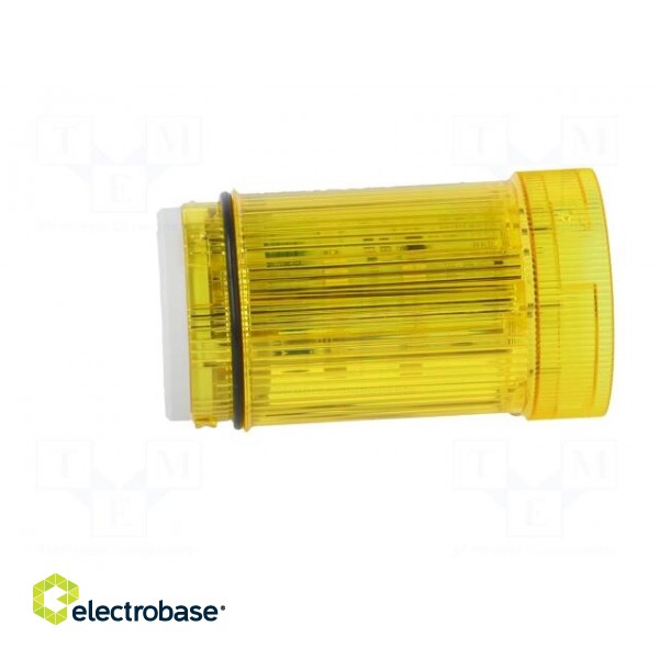 Signaller: lighting | LED | yellow | 24VDC | 24VAC | IP66 | Ø40x77mm image 3