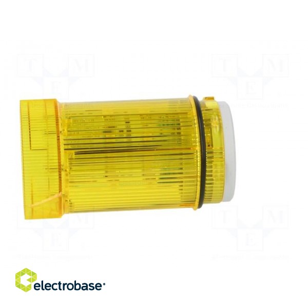 Signaller: lighting | LED | yellow | 24VDC | 24VAC | IP66 | Ø40x77mm image 7
