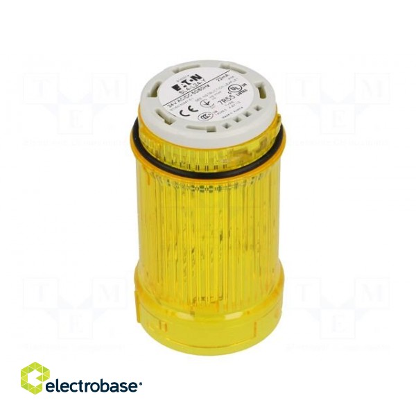 Signaller: lighting | LED | yellow | Usup: 24VDC | Usup: 24VAC | IP66 фото 1