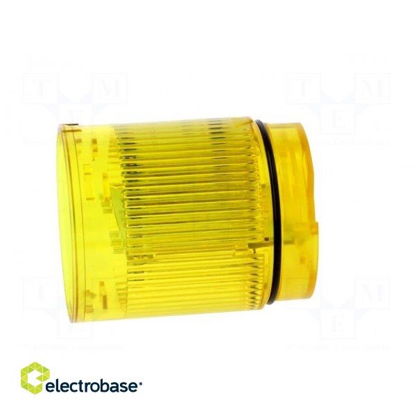 Signaller: lighting | LED | yellow | Usup: 24VDC | IP65 | Ø50x69mm image 7