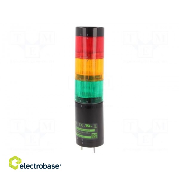 Signaller: signalling column | LED | green / orange / red | 24VDC фото 1