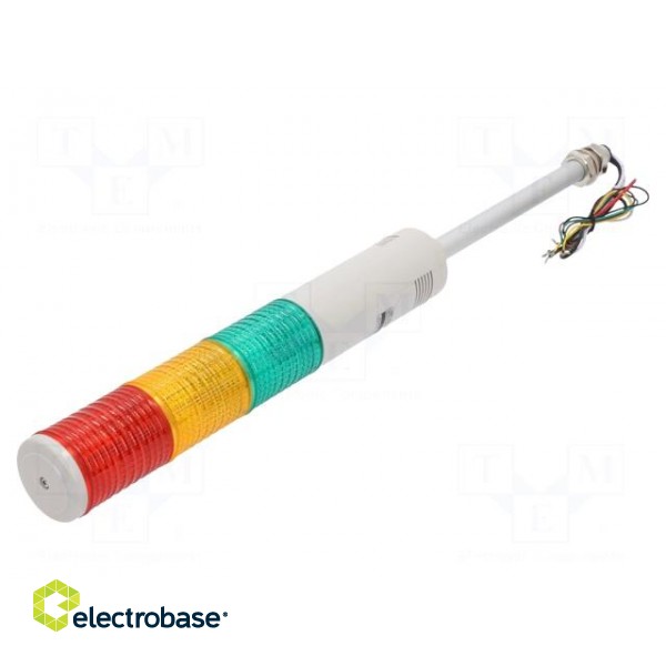 Signaller: signalling column | LED | red/amber/green | Usup: 24VDC image 1