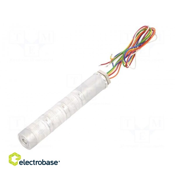Signaller: signalling column | LED | red/amber/green | 24VDC | IP42