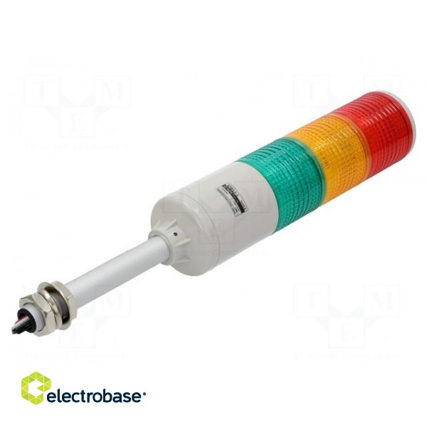Signaller: signalling column | LED | red/amber/green | Usup: 24VDC image 2