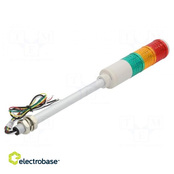 Signaller: signalling column | LED | red/amber/green | Usup: 24VDC image 2