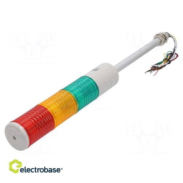 Signaller: signalling column | LED | red/amber/green | Usup: 24VDC image 1