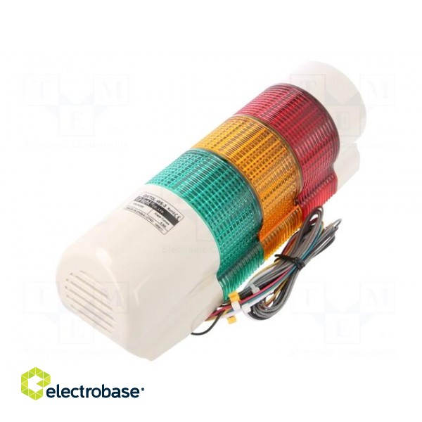 Signaller: signalling column | LED | red/amber/green | Usup: 24VDC paveikslėlis 1