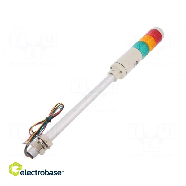 Signaller: signalling column | LED | red/amber/green | 24VDC | IP65 фото 2