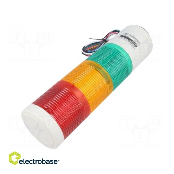 Signaller: signalling column | LED | red/amber/green | Usup: 24VDC image 1