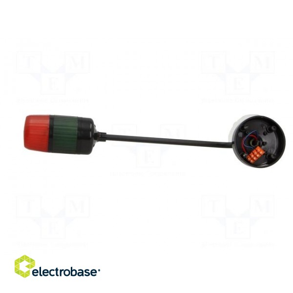 Signaller: signalling column | LED | red/green | Usup: 18÷32VDC | IP65 image 3