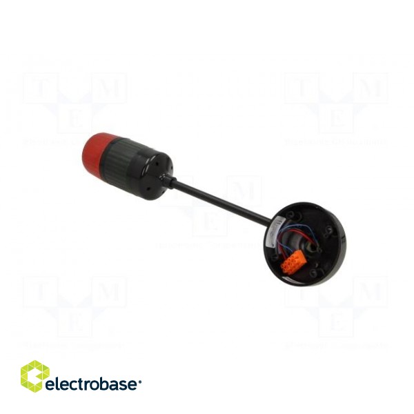 Signaller: signalling column | LED | red/green | 18÷32VDC | IP65 image 4