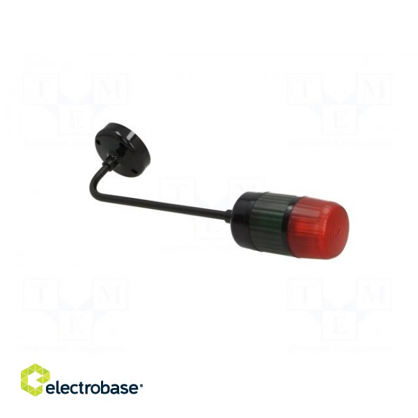 Signaller: signalling column | LED | red/green | 18÷32VDC | IP65 image 8