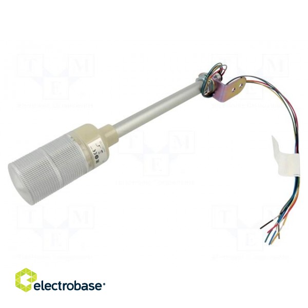 Signaller: signalling column | LED | red/green | 24VDC | 24VAC | IP23