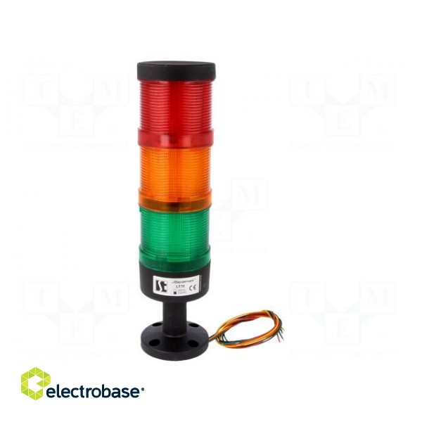 Signaller: signalling column | LED | red/orange/green | Usup: 230VAC