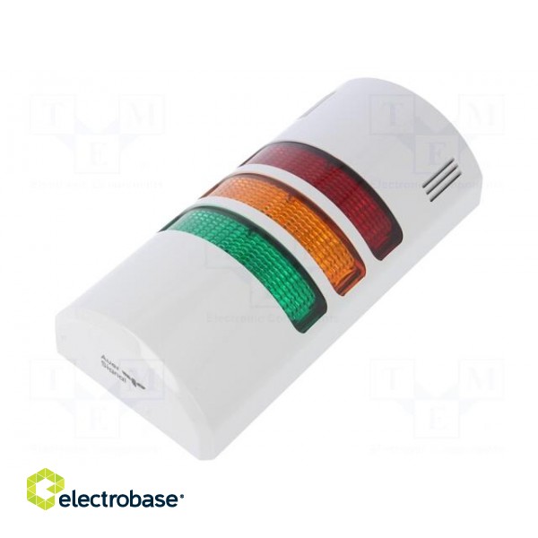Signaller: signalling column | LED | red/orange/green | 24VDC | 24VAC