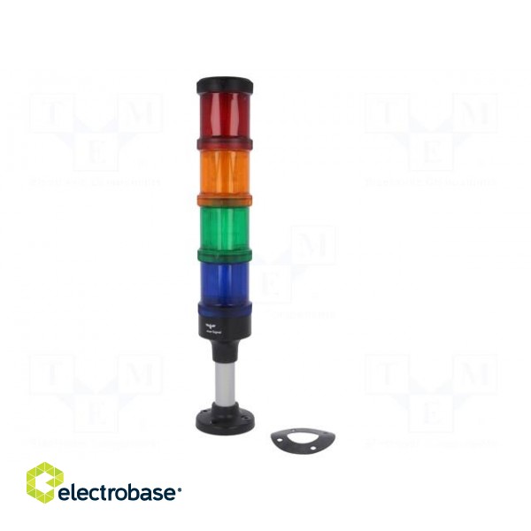 Signaller: signalling column | LED | red/orange/green/blue | 24VDC