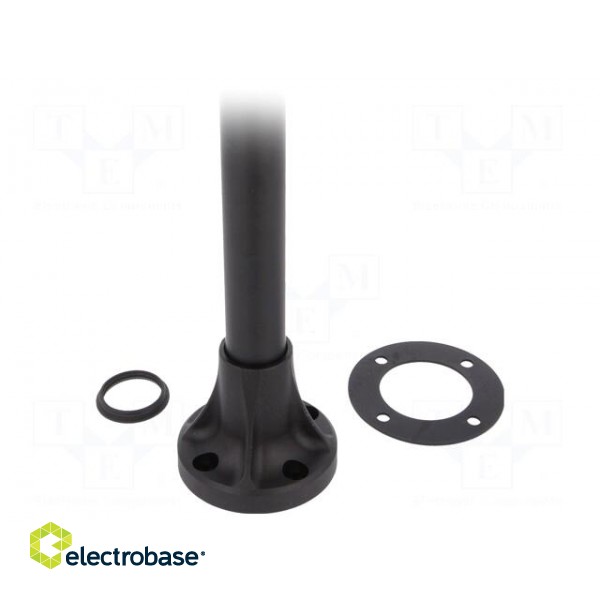 Signallers accessories: base | black | 380mm | signalling column image 1