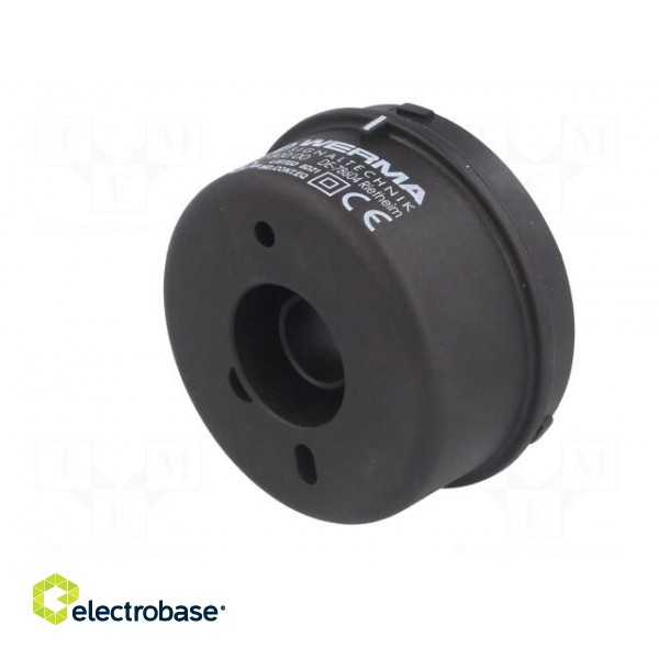 Signallers accessories: base | black | IP65 | Ø70x26.5mm | -20÷50°C image 6