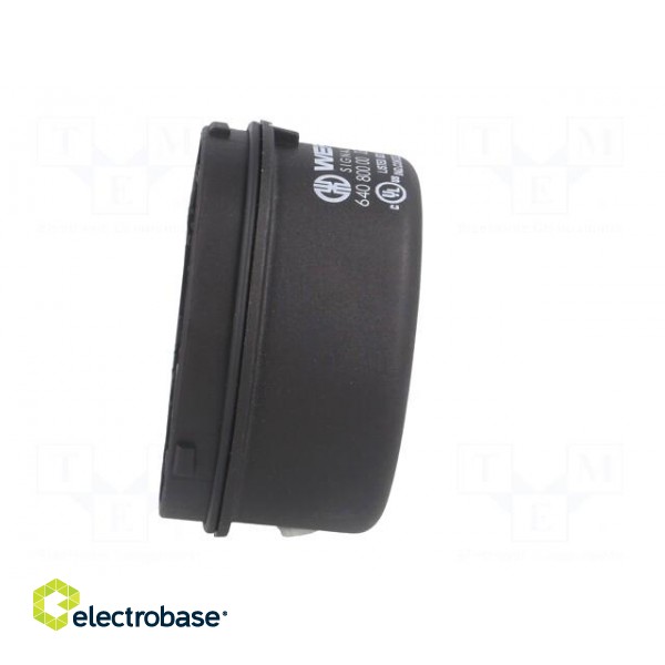 Signallers accessories: base | black | Ø70x26.5mm фото 3