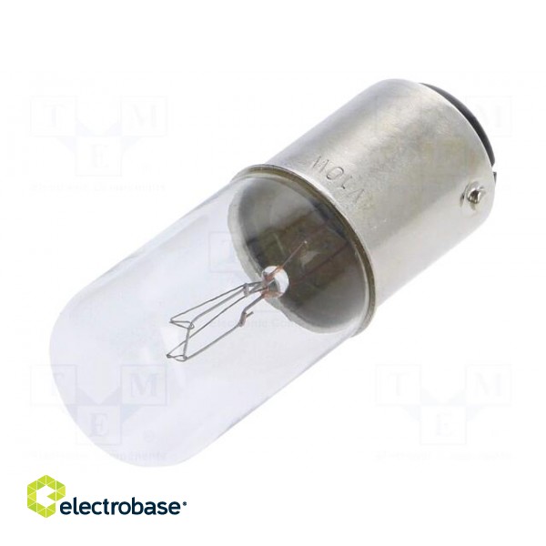 Signallers accessories: bulb | BA15D | Usup: 24VDC | Usup: 24VAC | 10W