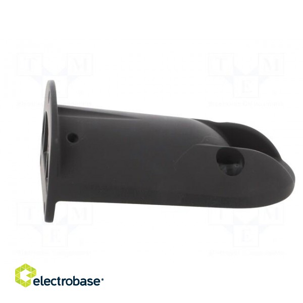 Signallers accessories: wall mounting element | black | IP65 image 8