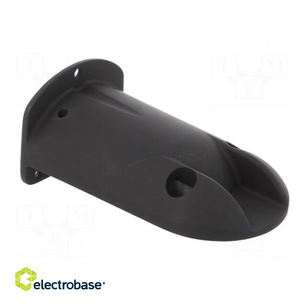 Signallers accessories: wall mounting element | black | IP65 image 9