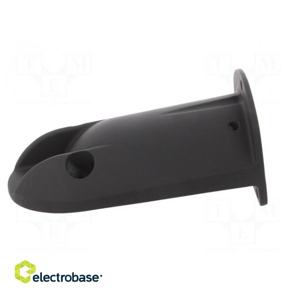 Signallers accessories: wall mounting element | black | IP65 image 4