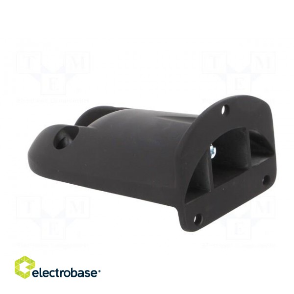 Signallers accessories: wall mounting element | black | IP65 image 5