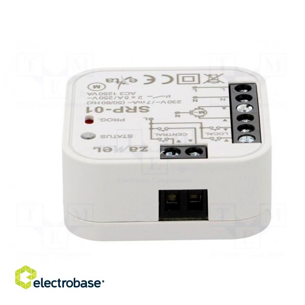 Blinds controller | EXTA FREE | flush mount | 230VAC | NO x2 | IP20 image 5