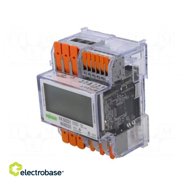 Controller | for DIN rail mounting | pulse S0 | IP20 | 65A | -40÷70°C image 1