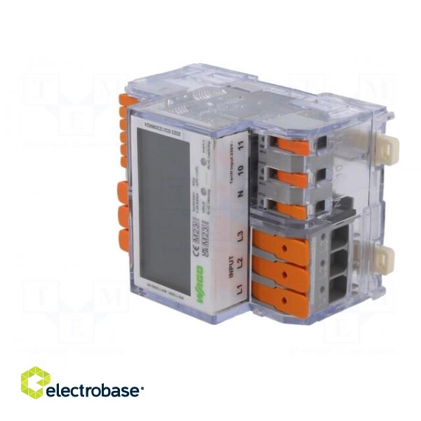 Controller | for DIN rail mounting | pulse S0 | IP20 | 65A | -40÷70°C image 2
