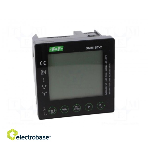 Controller | on panel | RS485 Modbus RTU | -25÷55°C | Display: LCD image 9