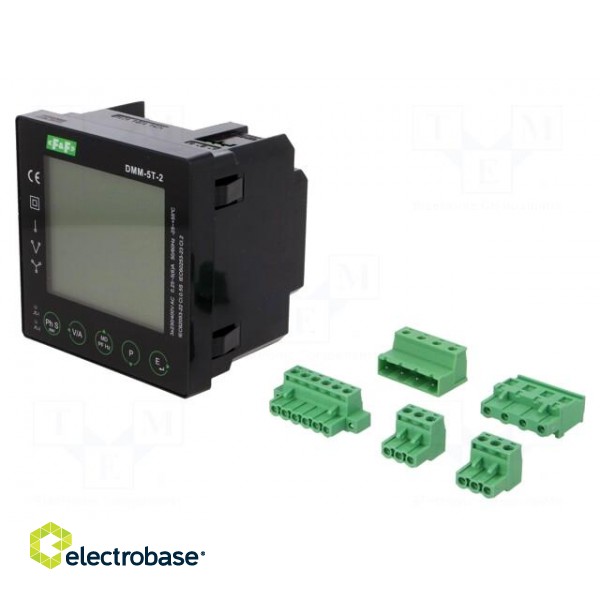 Controller | on panel | RS485 Modbus RTU | -25÷55°C | Display: LCD image 1