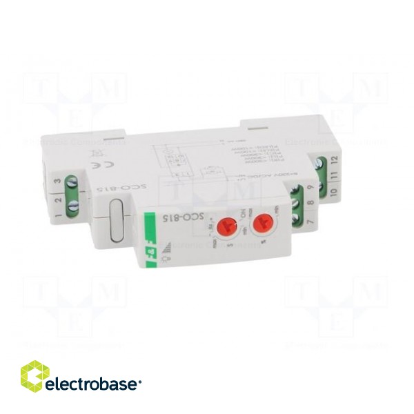 Dimmer | for DIN rail mounting | 230VAC | -25÷50°C фото 9