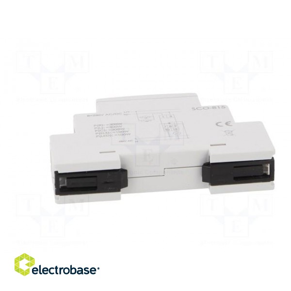 Dimmer | for DIN rail mounting | 230VAC | -25÷50°C фото 5
