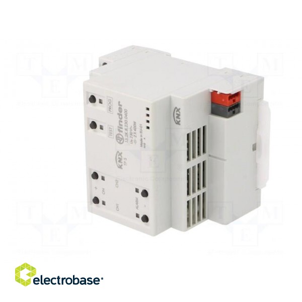 Dimmer | for DIN rail mounting | 30VDC | IP20 | -5÷45°C | Ch: 2 | 400W image 2